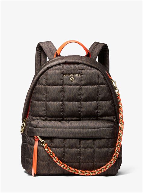 michael kors rucksack wythe|michael kors slater backpack small.